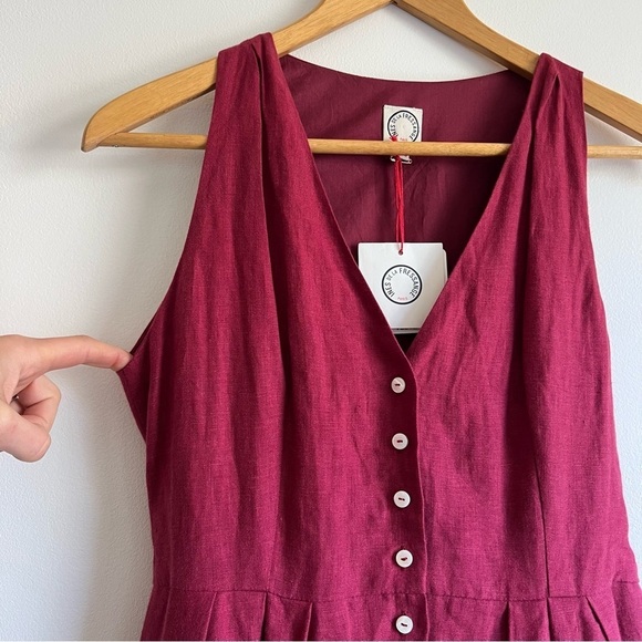 Ines de La Fressange Amber Dress in Raspberry EU 36 - Picture 8 of 16